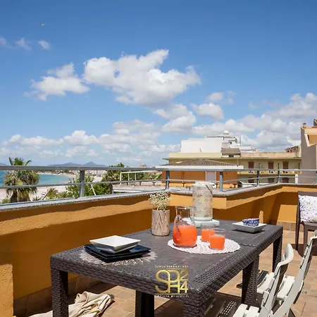 Panoramic Penthouse On The Gulf Of Apartman Alghero