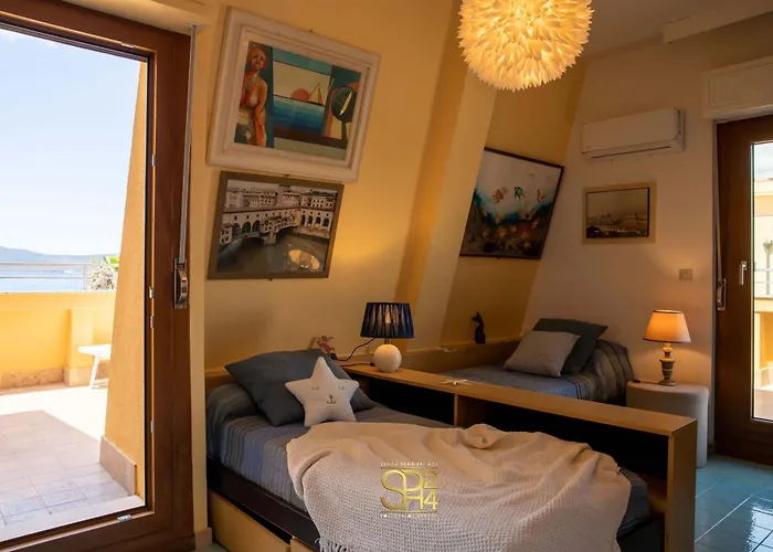 Panoramic Penthouse On The Gulf Of Lägenhet Alghero