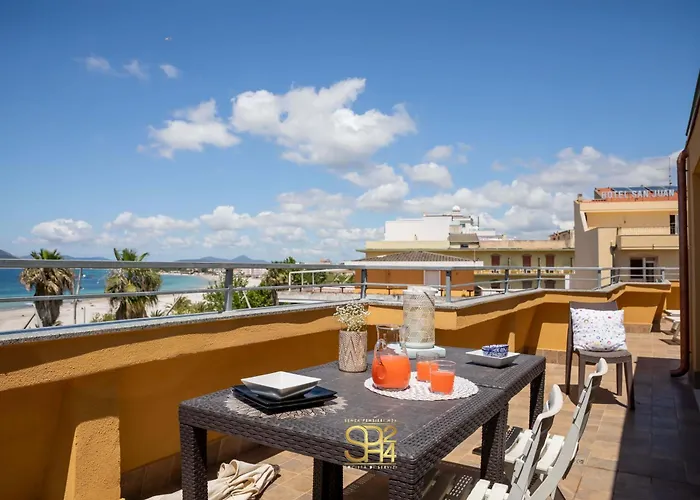 Panoramic Penthouse On The Gulf Of Lägenhet Alghero